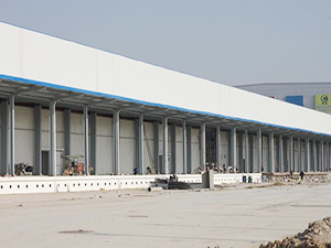 物流冷庫(kù)建造完工圖片