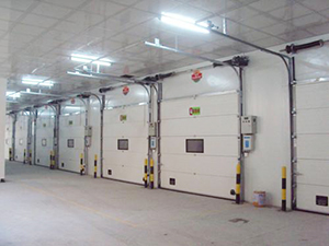 物流冷庫(kù)建造穿堂內(nèi)景圖