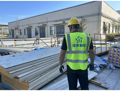 山東綠葉制藥6900立方米自動化高架陰涼庫建設工程案例