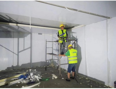 成都天臺(tái)山制藥35000m3綜合庫(kù)房醫(yī)藥冷鏈控溫控濕冷庫(kù)改造工程