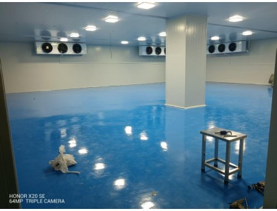 艾美科健物管部2-8℃酶載體樹(shù)脂材料專用冷庫(kù)工程案例