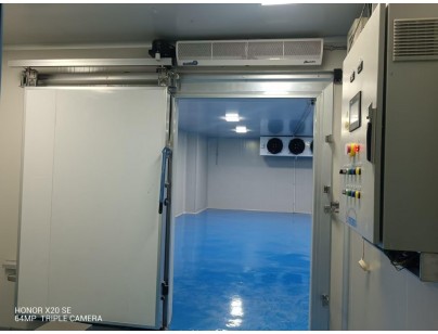 艾美科健物管部2-8℃酶載體樹(shù)脂材料專用冷庫(kù)工程案例